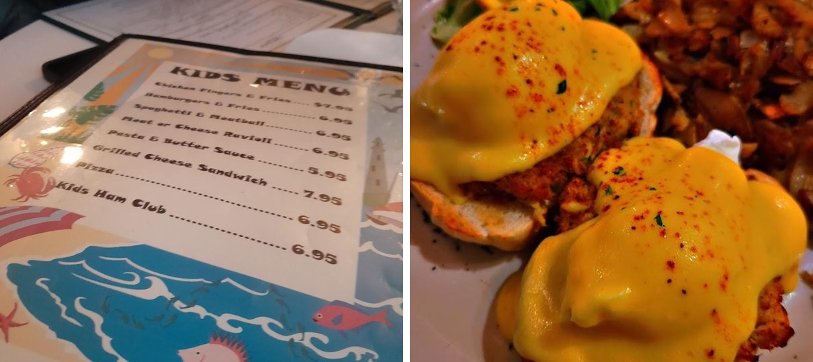 Blu Tavern Restaurant & Motel Menu