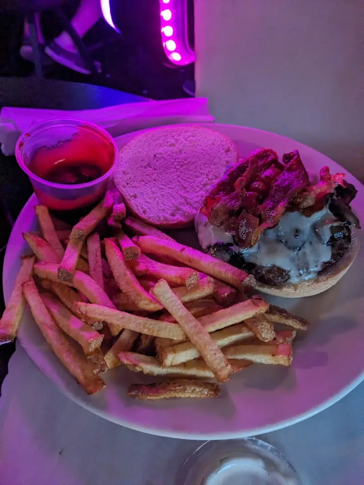 Burger and Fries