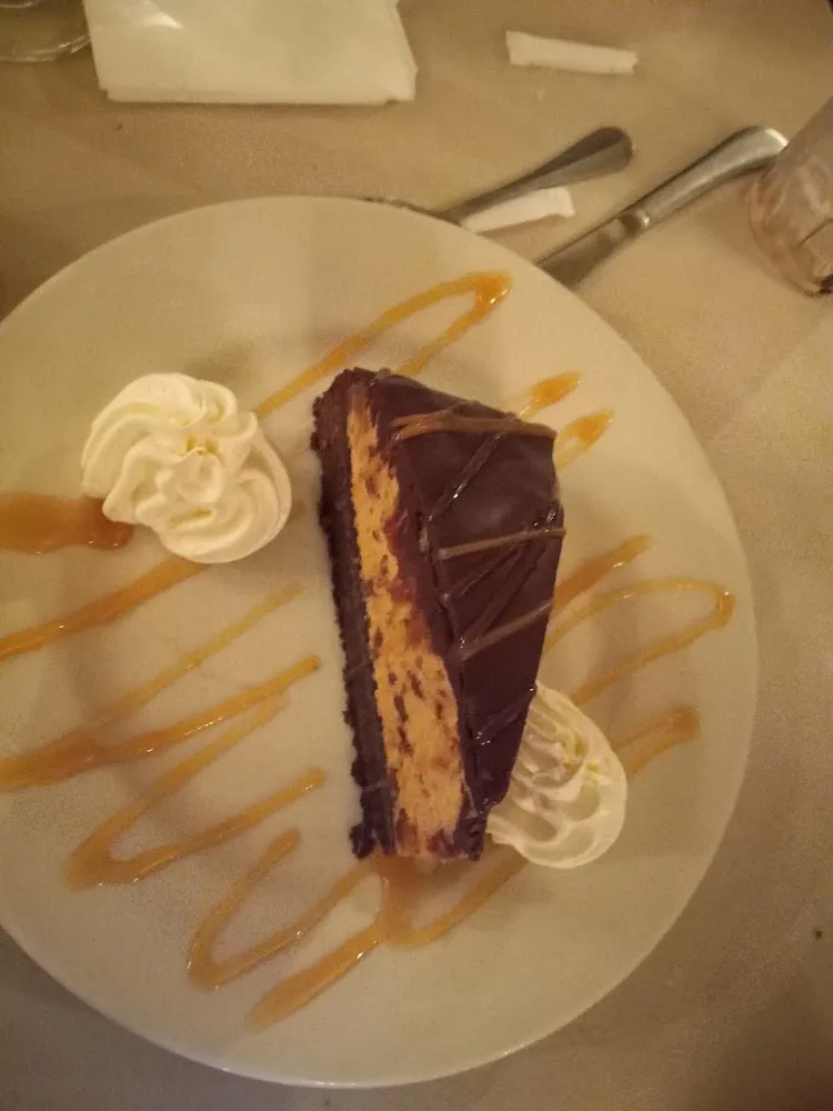 Chocolate Cake with Peanut Butter Mousse